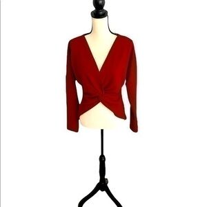 Shein Maroon Top Size M